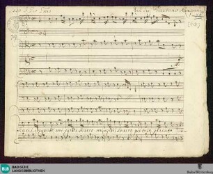 Artaserse. Excerpts - Mus. Hs. 719 : S, vl (2), vla, b