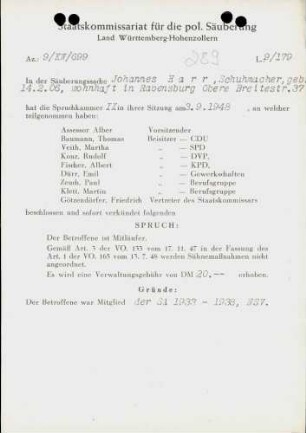 Harr, Johannes