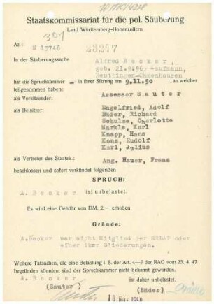 Becker, Alfred
