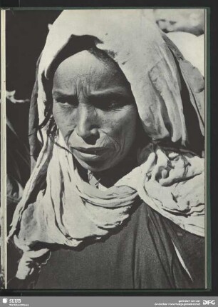 Alte Frau aus Tunis