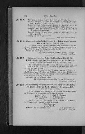 Nr. 220 Bekanntmachung der Handelskammer, betr. Wahl von Mitgliedern zur Handelskammer und für die Kommission der Seemanskasse