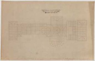 Thiersch, Friedrich von; Frankfurt / Main (Hessen); Festhalle - Ostseite (Ansicht)