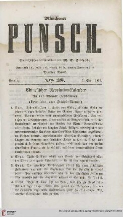 Nro. 38 (7. September 1851)