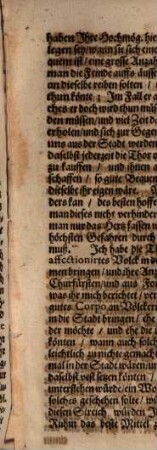 Abdruck dreyer Schreiben, von dem Obrist Bamfield an den Herrn de Witt abgegangen wie er sich der St. Cölln bemächtigen könnte