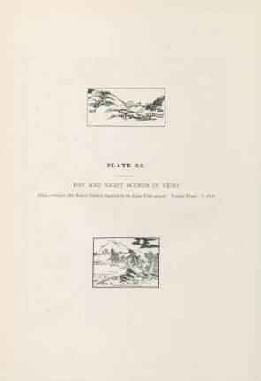 Plate 56. Day and night scenes in Yédo