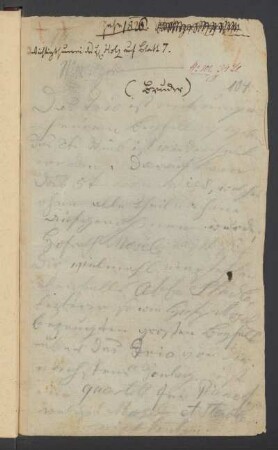 Konversationsheft 106 (erste Märzhälfte 1826)
