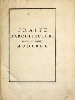 De la distribution des maisons de plaisance et de la décoration des edifices en général : ouvrage enrichi des cent soixante planches en taille-douce, gravées par l'auteur. 1