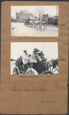 Gespann eines Armee-Oberkommandos bei Lida