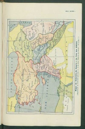 Mappa da Babylonia, da Asyria e do país dos Hittitas