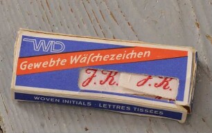 Wäschezeichen (gewebte Wäschezeichen)