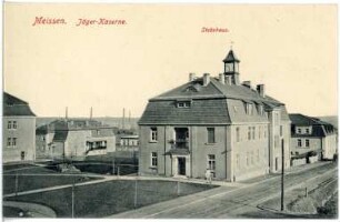 Meißen. Jägerkaserne Stabshaus