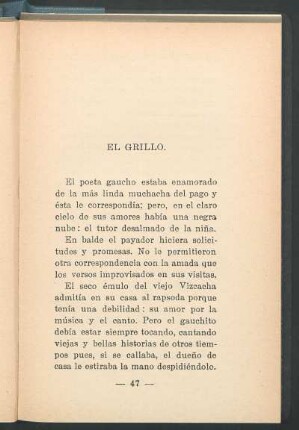 El grillo