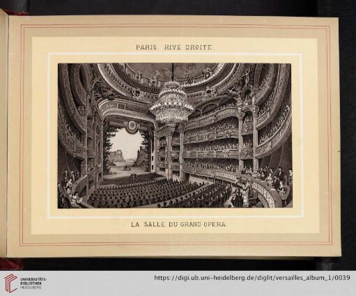 Paris, rive droite. La salle du Grand Opéra