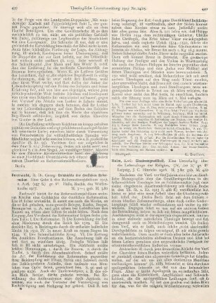 440-442 [Rezension] Heim, Karl, Glaubensgewißheit. Eine Untersuchung über die Lebensfrage der Religion