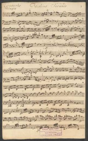 Violino secundo