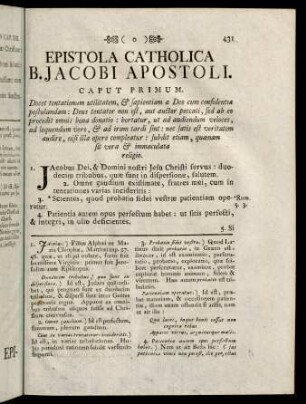 431-451, Epistola Catholica B. Jacobi Apostoli
