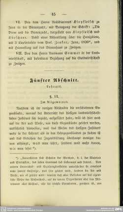 Fünfter Abschnitt. Lehrart
