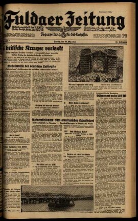 Ausgabe vom Freitag, den 23. Mai 1941.