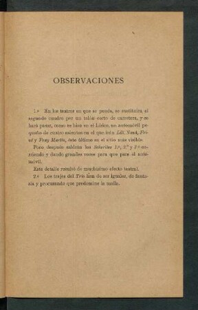 Observaciones