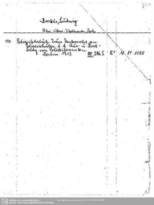 Bartels, Ludwig