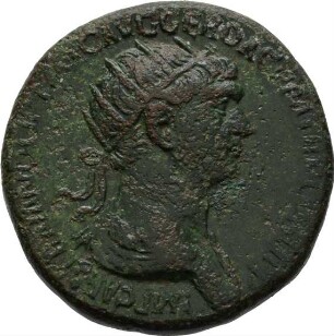 Münze, Dupondius, 114 - 116
