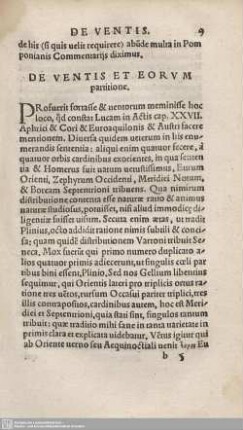 De Ventis eeorum partitione.