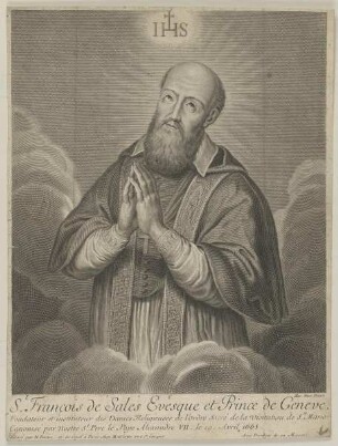 Bildnis des heiligen François de Sales