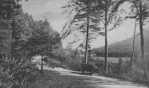 Erster Weltkrieg - "Kriegserinnerungen an Nordfrankreich und die Vogesen". "Passstraße am Col de Hantz" (Dép. Vosges)