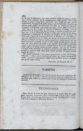 Varieta