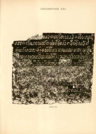 Inscription XXI. Planche 53 - Planche 54