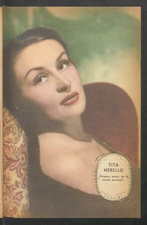 Tita Merello (primera actriz de la escena nacional) - [Fotografía]