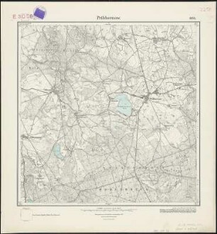 Meßtischblatt 865 : Pribbernow, 1929 : Pribbernow. - Hrsg. 1888, einz. Nachtr. 1929. - 1:25000. - [Berlin]: Reichsamt für Landesaufnahme, 1929. - 1 Kt.