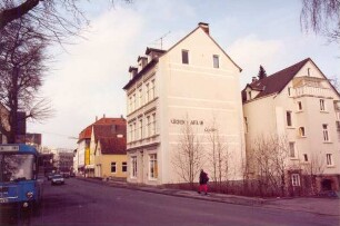 Ist - Zustand der Paulinenstraße des oberen Teils. Detmold. Paulinenstr. Papierabzug