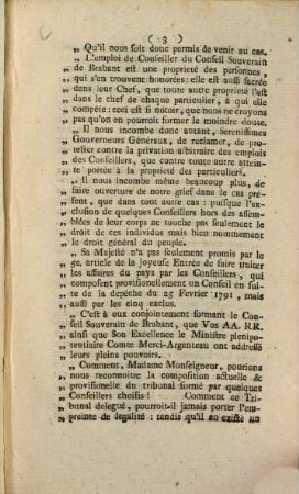 [Monsieur, J'Ai très bien reçu un exemplaire de la Depeche de Leurs Altesses Roiales envoyée ...]