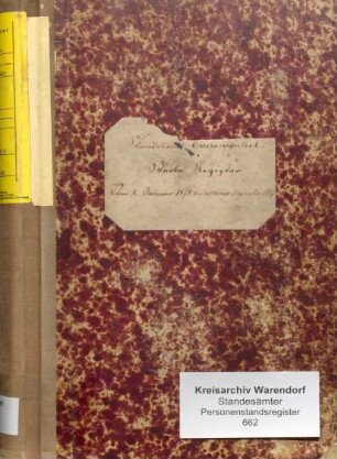 Sterberegister des Standesamtes Everswinkel von 1878 (Urkunden-Nr. 1-60), von 1879 (Urkunden-Nr. 1-57), von 1880 (Urkunden-Nr. 1-49), von 1881 (Urkunden-Nr. 1-54), von 1882 (Urkunden-Nr. 1-65), von 1883 (Urkunden-Nr. 1-45), von 1884 (Urkunden-Nr. 1-31), von 1885 (Urkunden-Nr. 1-45), von 1886 (Urkunden-Nr. 1-54) und von 1887 (Urkunden-Nr. 1-52)