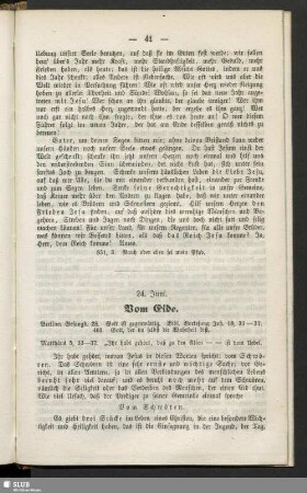 24. Juni. Vom Eide