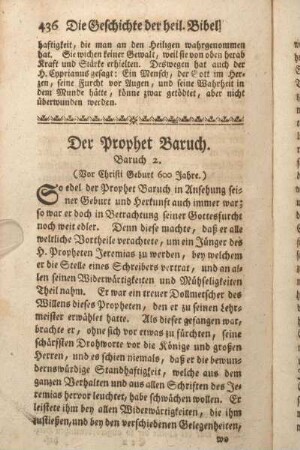 Der Prophet Baruch. Baruch 2.