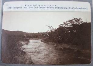 West-Usambara: Der Pangani bei der Hoffmann´schen Pflanzung,West-Usambara