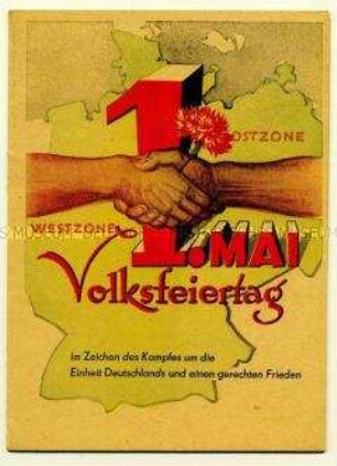 Schrift des Zentralen Mai-Komitees Görlitz zum 1.Mai 1949