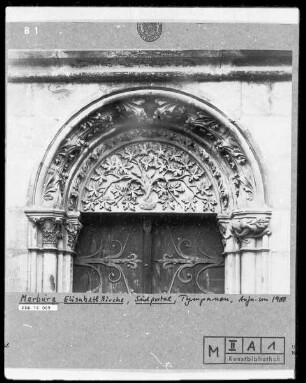 Südportal der Elisabethkirche —