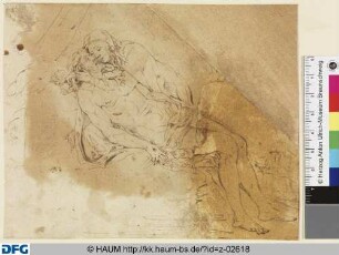 Der Leichnam Christi von Maria beklagt
