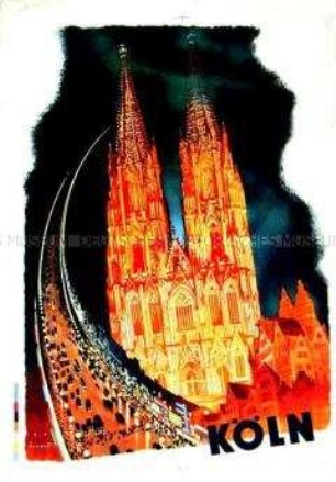 Reiseverkehrswerbung für die Stadt Köln
