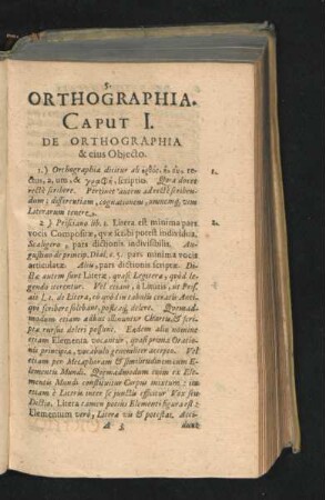 Orthographia.