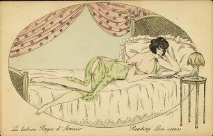 La lecture Pages d'Amour