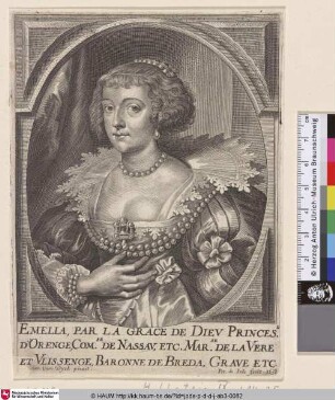 Emelia, par la Grace de Dieu Princesse d'Orenge