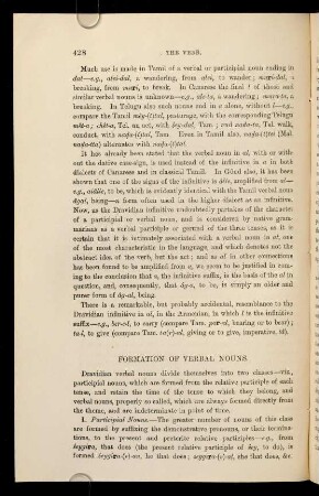 428-441, Section IV: Formation of Verbal Nouns