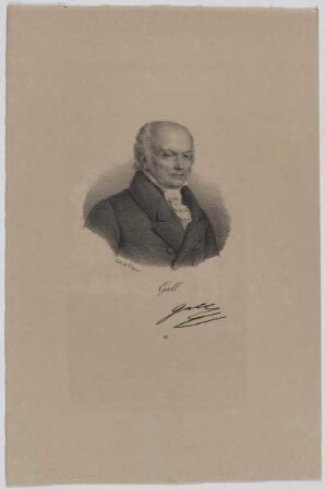 Bildnis des Franz Joseph Gall