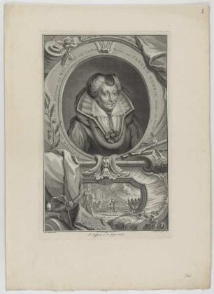 Bildnis der Louisa de Coligny