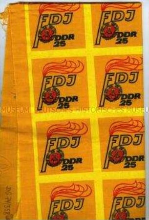 FDJ (Freie Deutsche Jugend), Fackelzug zum 25. Jahrestag der DDR