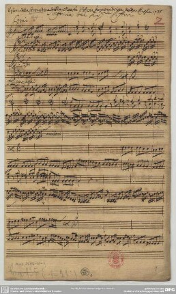 Serenatas. Excerpts - Mus.2455-N-1 : orch - D